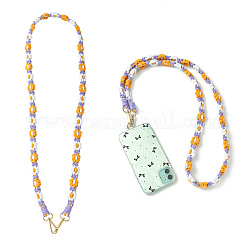 Alloy with Weave Cotton for DIY Keychains&nbsp;AJEW-CJ0001-32B