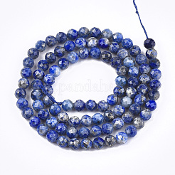 Natural Lapis Lazuli Beads Strands&nbsp;G-T108-36
