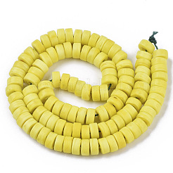 Handmade Frosted Lampwork Beads Strands&nbsp;LAMP-T007-11K
