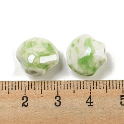 Shell Shape Glazed Porcelain Beads&nbsp;PORC-E022-01D