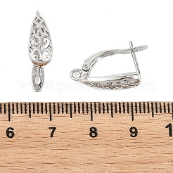 SHEGRACE Brass Hoop Earring Findings&nbsp;XGRQ79218-938P