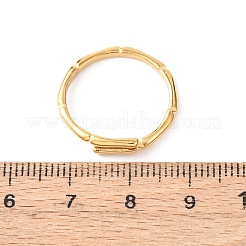 304 Stainless Steel Open Cuff Rings for Women&nbsp;RJEW-K309-13G
