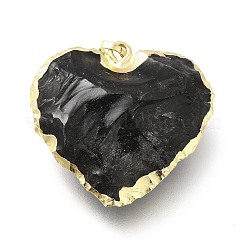 Natural Obsidian Pendants&nbsp;G-P487-04G