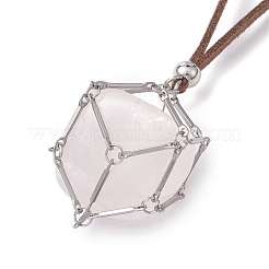 3Pcs 3 Style Brass Bar Connected Pouch Empty Stone Holder for Pendant Necklace Making&nbsp;NJEW-JN04587