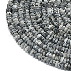 Natural Labradorite Beads Strands&nbsp;G-P575-A50-4x2mm