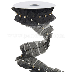 Polyester Embroidery Flower Lace Trim&nbsp;OCOR-WH20006-84A