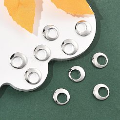 SHEGRACE Brass Flat Round Charms&nbsp;XGR0119P-108P
