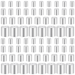 80Pcs 4 Styles Brass Cord Ends&nbsp;KK-BBC0025-66