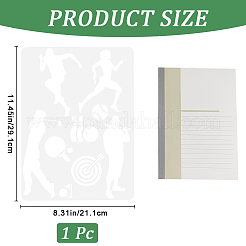 Plastic Drawing Painting Stencils Templates&nbsp;DIY-WH20012-07A