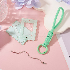 Polyester & Acrylic Photo Frame Keychains&nbsp;KEYC-TAC0030-11C