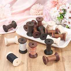 30Pcs 3 Styles Wood Thread Bobbins&nbsp;TOOL-TA0001-21