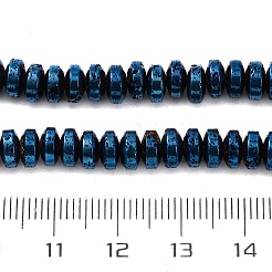 Electroplated Natural Lava Rock Beads Strands&nbsp;G-A256-E01-01H
