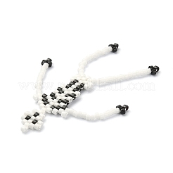 MIYUKI Delica Beaded Pendents&nbsp;PALLOY-MZ00147