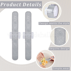 6Pcs Plastic Slap Bracelets&nbsp;BJEW-CN0001-18A