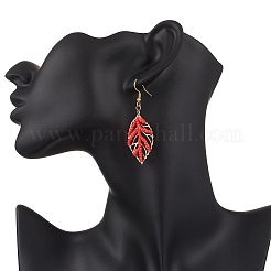 Handmade Glass Seed Beads Dangle Earrings&nbsp;EJEW-MZ00563-02