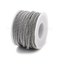 Tarnish Resistant 304 Stainless Steel Wheat Chain&nbsp;CHS-H026-04P