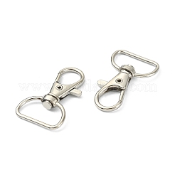 20Pcs Iron Swivel D Rings Lobster Claw Clasps&nbsp;IFIN-FS0001-22