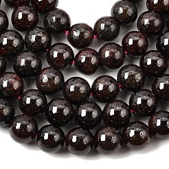 Natural Garnet Gemstone Beads Strands&nbsp;G-R263-7mm