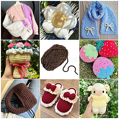 1 Skein Soft Crocheting Yarn&nbsp;OCOR-TADJ0001-03D