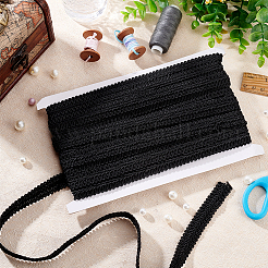 Polyester Braided Lace Trim&nbsp;OCOR-WH0074-92C