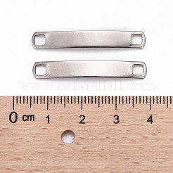Tarnish Resistant Rectangle 304 Stainless Steel Links connectors&nbsp;X-STAS-I045-38