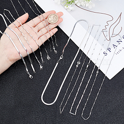 Stainless Steel Chain Necklaces&nbsp;NJEW-UN0001-17P