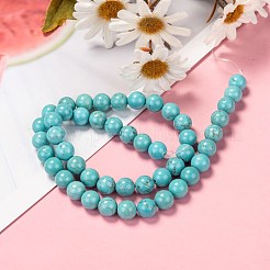 Natural Magnesite Beads Strands&nbsp;G-L555-02-8mm-A