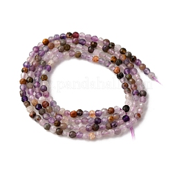 Natural Amethyst Lace Agate Bead Strands&nbsp;G-L629-B08-2mm