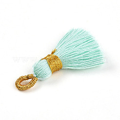 Polycotton(Polyester Cotton) Tassel Pendant Decorations&nbsp;FIND-N006-01D