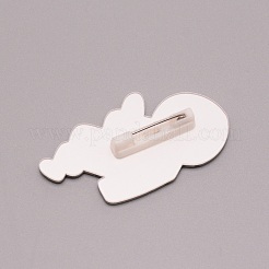 Astronaut Plastic Brooch for Backpack Clothes&nbsp;JEWB-TAC0007-21
