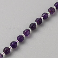 Natural Amethyst Beads Strands&nbsp;G-WH0021-59A