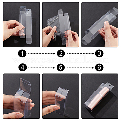 Rectangle Transparent Plastic PVC Box Gift Packaging&nbsp;CON-WH0088-29