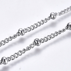 Tarnish Resistant 304 Stainless Steel Twisted Chains Curb Chain&nbsp;CHS-K008-11B