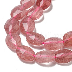 Natural Strawberry Quartz Beads Strands&nbsp;G-P544-D09-01