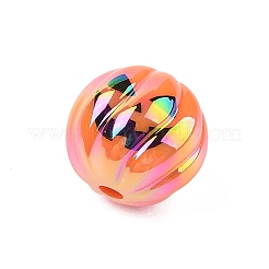 Halloween UV Plating Acrylic Beads&nbsp;OACR-M013-08A-03