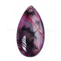 Natural Dragon Veins Agate Pendants&nbsp;G-N0325-13