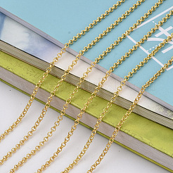 Brass Rolo Chains&nbsp;CHC-S008-002F-G
