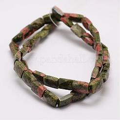 Natural Unakite Bead Strands&nbsp;G-K153-H03