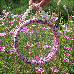 Transparent Acrylic Weaving Board&nbsp;DIY-PH0026-82
