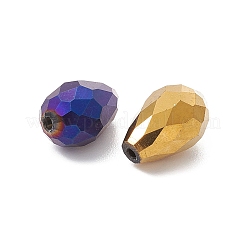 100Pcs 5 Colors Electroplate Glass Bead Strands&nbsp;EGLA-YW0001-62