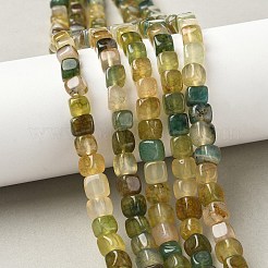 Natural Dragon Veins Agate Beads Strands&nbsp;G-G177-E22-01