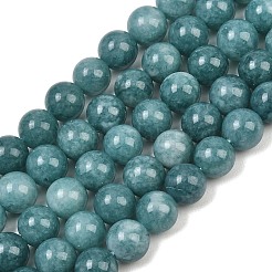 Natural Dyed White Jade Beads Strands&nbsp;GG-CBAEB22-B01-10mm-04