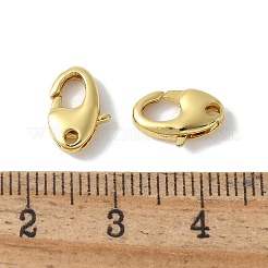 Brass Lobster Claw Clasps&nbsp;KK-F893-02G