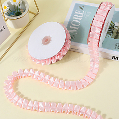 Pleated Solid Color Double-Sided Polyester Lace Trim&nbsp;DIY-WH20002-138E