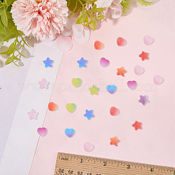 120Pcs 12 Colors Imitation Candy Food Style Resin Cabochons&nbsp;RESI-SC0036-52