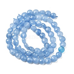 Natural Dyed White Jade Beads Strands&nbsp;G-C179-A6mm-10
