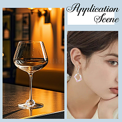 120Pcs 4 Styles 316 Surgical Stainless Steel Wine Glass Charms Rings&nbsp;STAS-BBC0009-37S