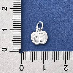 Teachers' Day 925 Sterling Silver Apple Charms&nbsp;STER-A048-19S
