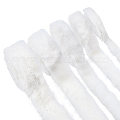 5Pcs 5 Style Imitation Rabbit Hair Ribbons&nbsp;OCOR-PH0007-54A