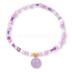 7Pcs Glass Seed Beads Stretch Bracelets&nbsp;BJEW-JB11219